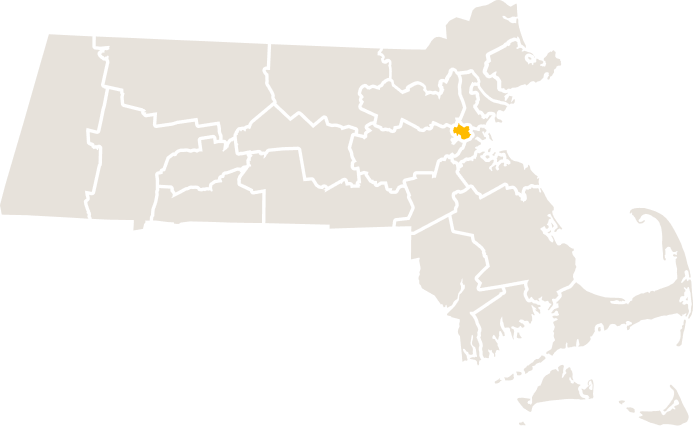 Somerville-Cambridge Elder Services - Service Region